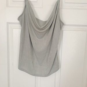 Buckle brand cowl neck tank top size large